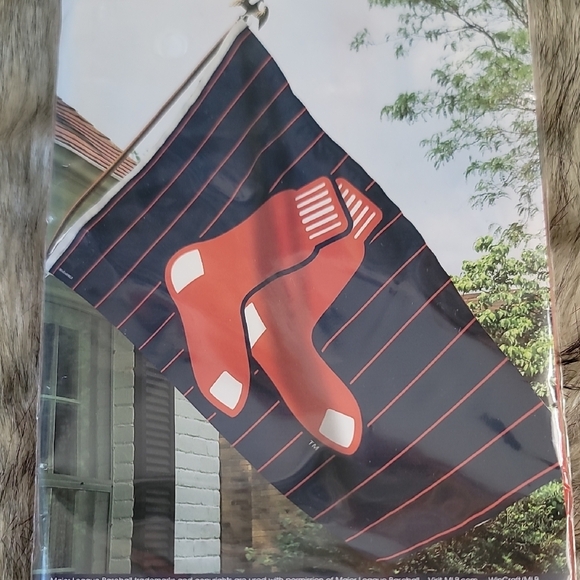 WinCraft MLB Red Sox Red and Navy Flag-NWT - Picture 3 of 7